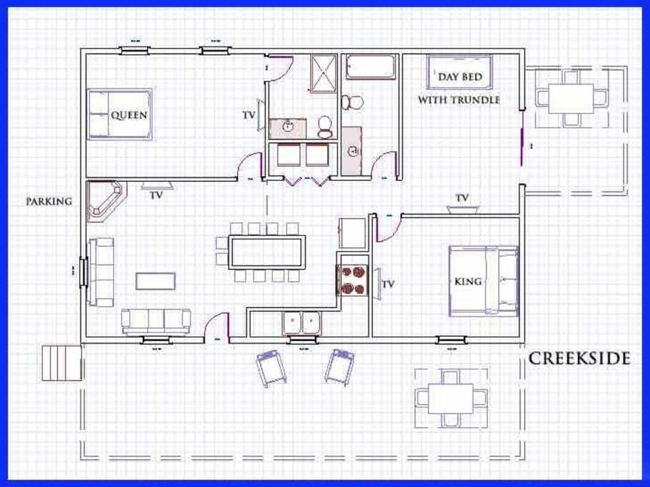 Creekside 3 Bedroom 2 Bath Cabin On Private Creek Баннер-Елк Екстер'єр фото